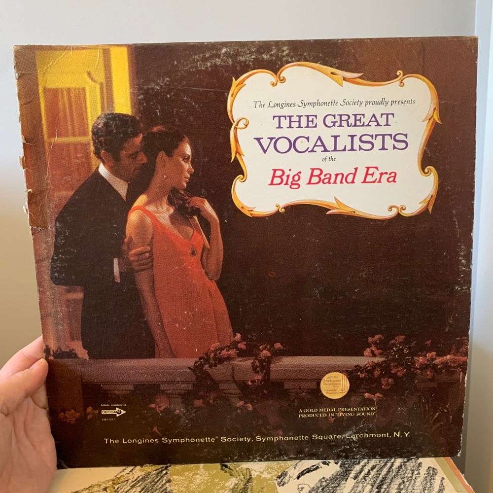 🎺 2 for $20 / Vintage Record – The Great Vocalists, Big Band Era